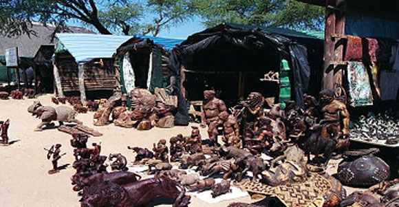 Wood carving market, Okahandja