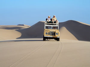 Skeleton Coast dune drive